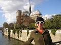 Christy at the Notre Dame by day